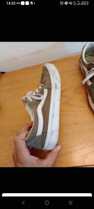 Scarpe Vans Grigie Camoscio