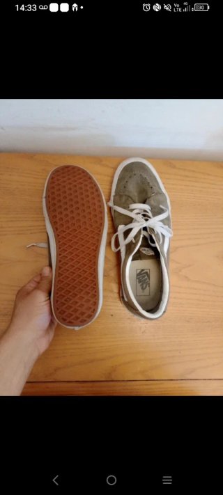 Scarpe Vans Grigie Camoscio