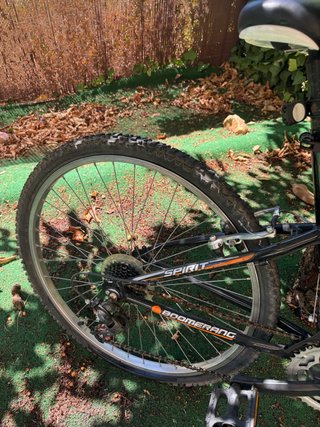 Bicicleta Boomerang Spirit Negra