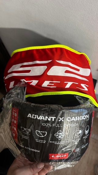 LS2 Advant X Carbon FF901 Gloss TALLA S-M-L