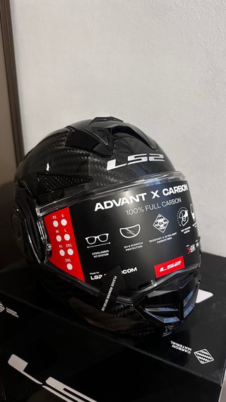 LS2 Advant X Carbon FF901 Gloss TALLA S-M-L