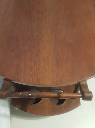 Carrello bar vintage legno anni '50