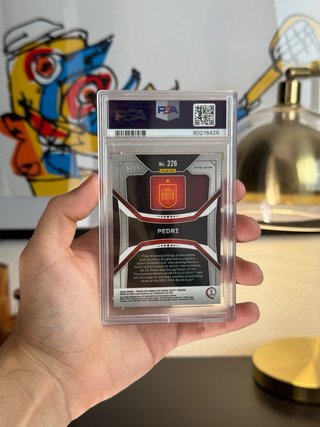 Cromo Pedri PSA 10