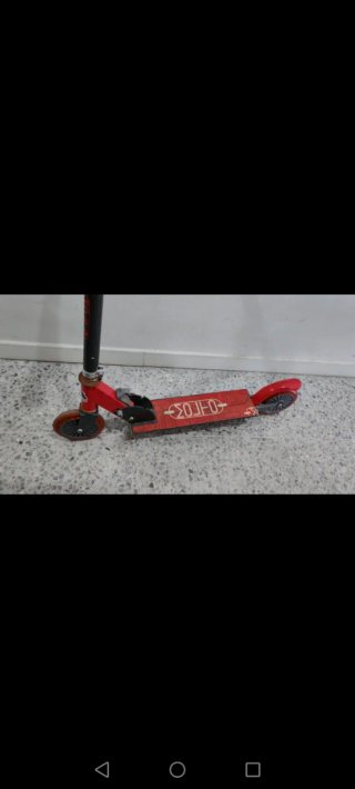 Patinete Molto infantil rojo