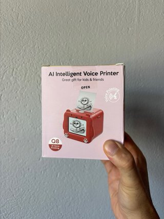 Impresora Voz AI Q8 Niños Azul