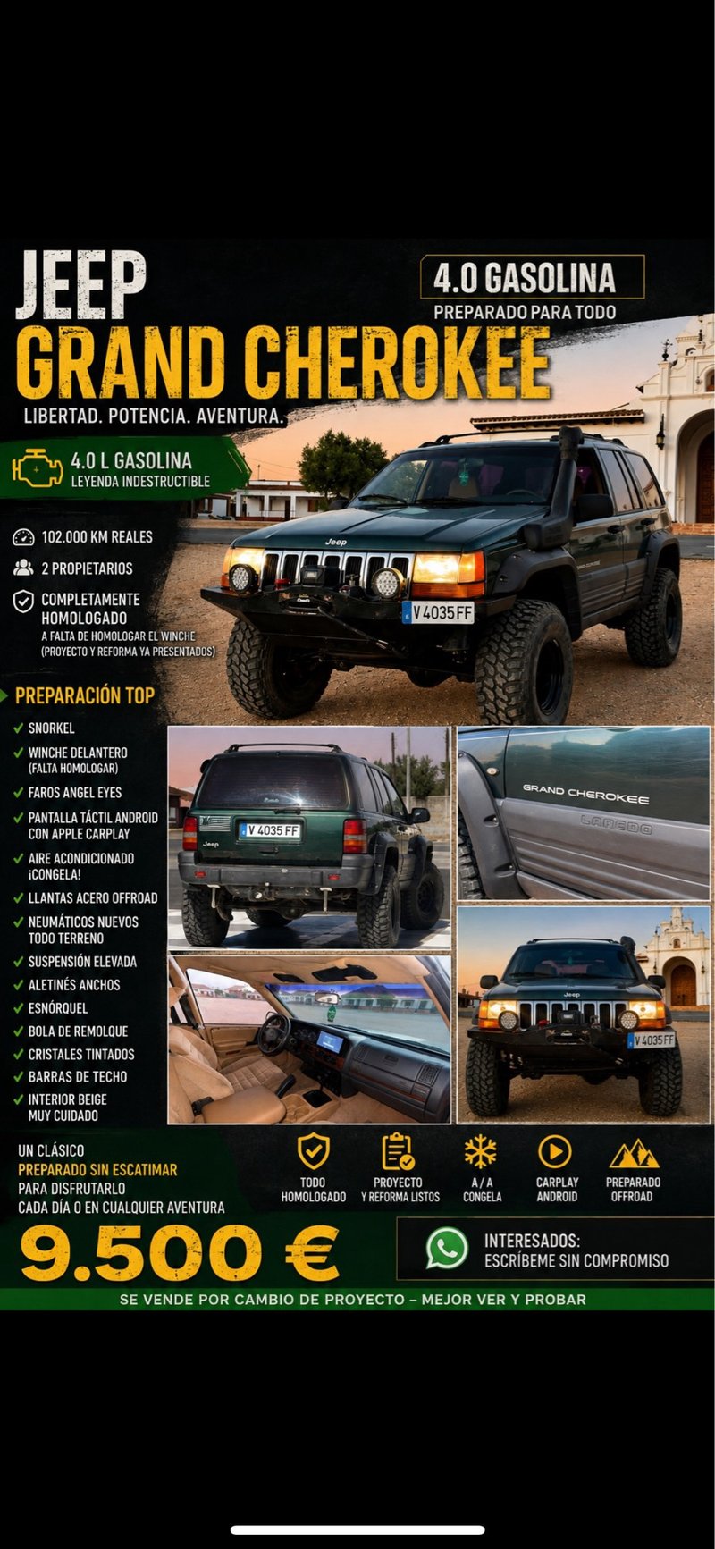 Jeep Cherokee 2001 - foto 1
