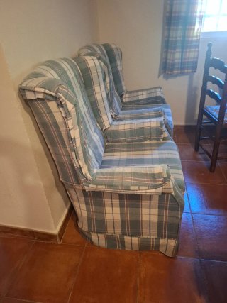 2 Sillones Orejeros Tela