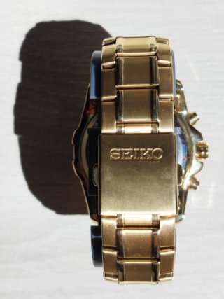 Reloj SEIKO Cronógrafo Dorado