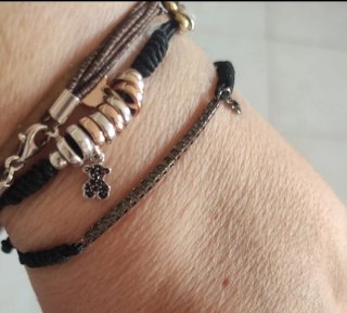 Pulsera Tous Corazón y Oso