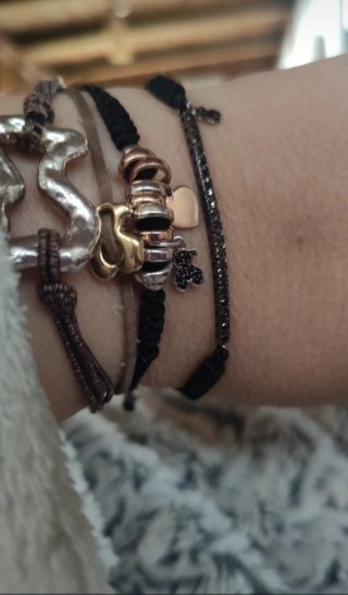 Pulsera Tous Corazón y Oso