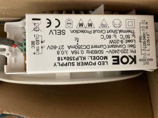Lote 2 Downlight LED Blanco 20W
