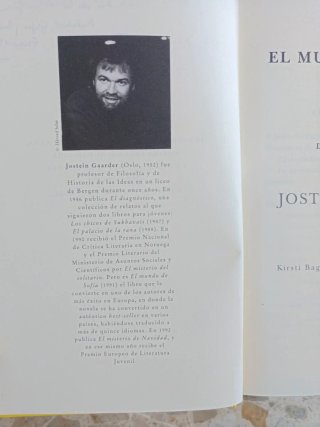 El mundo de Sofía novela sobre la historia de l...