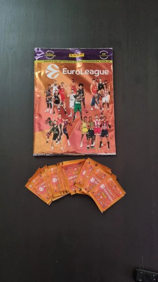 Álbum Panini Euroleague 2025-26 + 16 Sobres