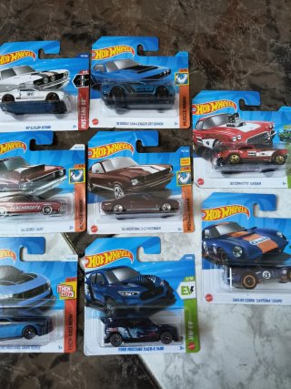 Lote Hot Wheels 9 Coches