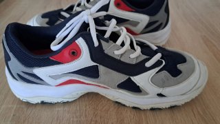 Deportivas Fila en azul, rojo, gris y Blanco