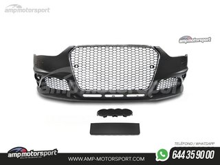 PARAGOLPES DELANTERO PARA AUDI A4 B8 LOOK RS CROMO CON PDC/SRA