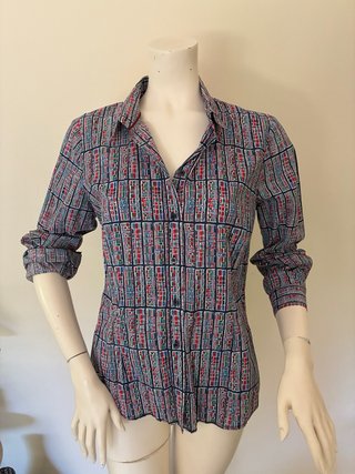 Camisa estampada mujer talla M