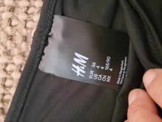 Braguita bikini H&M Talla 36 Negra