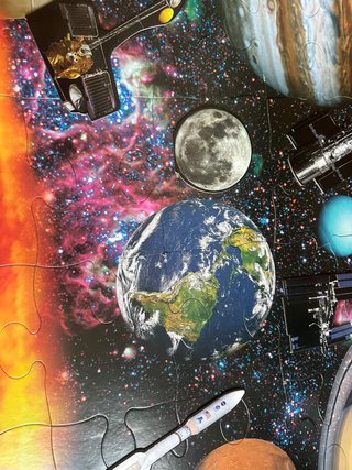 Puzzle Gigante NASA Planetas 30 Piezas