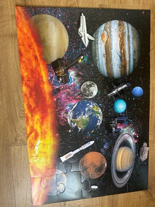 Puzzle Gigante NASA Planetas 30 Piezas