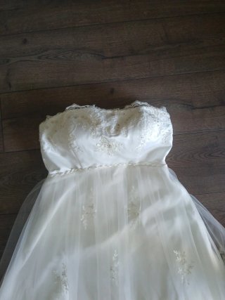 Vestido de novia bordado
