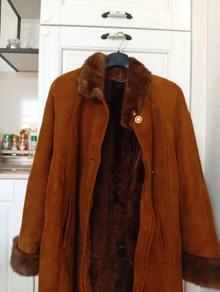 Cappotto Donna Shearling Galotti Marrone