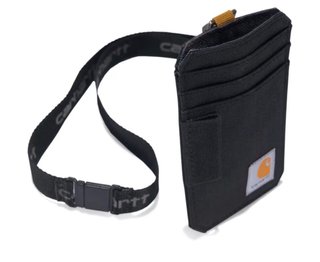 Carhartt Tarjetero con Correa Negro