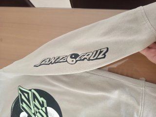 Sudadera Santa Cruz Beige y Verde