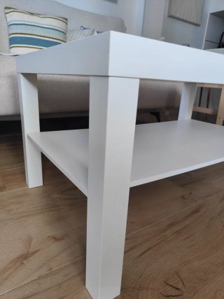 Mesa de centro Ikea LACK blanca