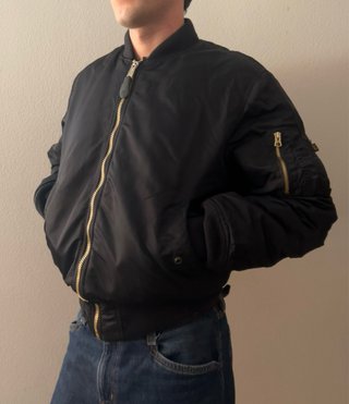 Chaqueta Bomber Alpha Industries MA-1 Negra