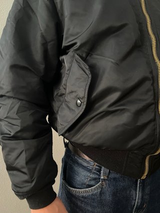 Chaqueta Bomber Alpha Industries MA-1 Negra