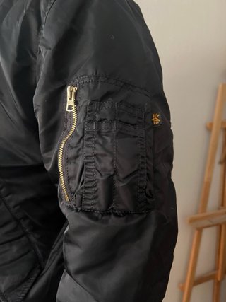 Chaqueta Bomber Alpha Industries MA-1 Negra