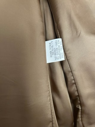 Chaqueta de cuero efecto cocodrilo