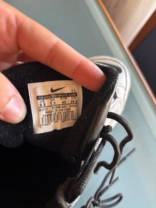 Zapatillas Nike Air More Uptempo Negras/Grises