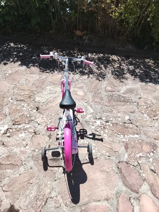 Bicicleta infantil 16 rosa