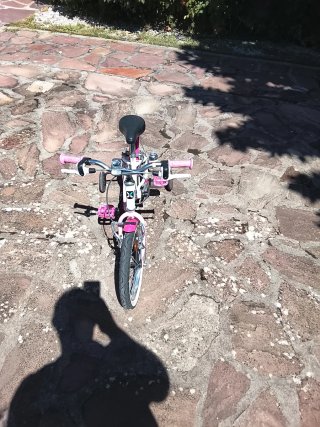 Bicicleta infantil 16 rosa