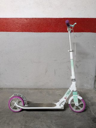 Patinete Oxelo MID 9 Blanco