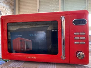 Microondas Retro Rojo ProClean 5110