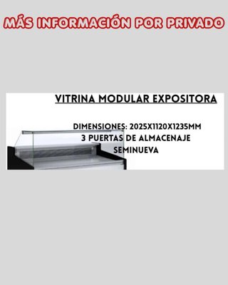 Vitrina Modular Expositora Seminueva
