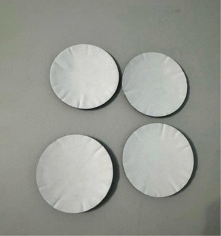 4x Pegatinas VW Logo Azul y Plata 56mm