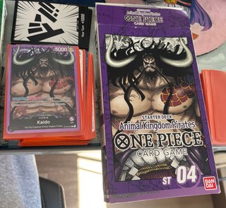 Starter Deck Kaido ST04 (Ingles)+ Fundas