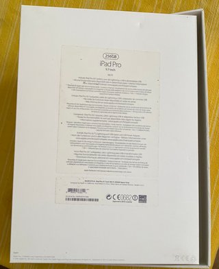 iPad Pro 9.7 Wi-Fi 256GB Space Gray para piezas