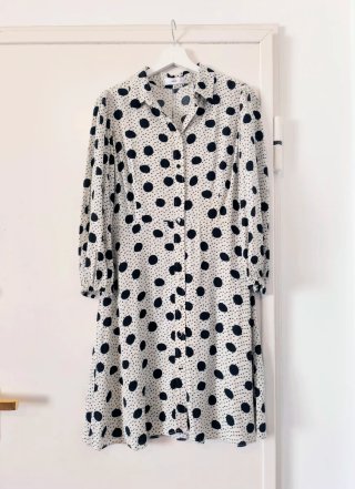Vestido MNG lunares talla M