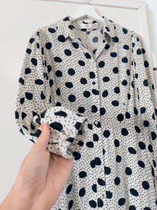 Vestido MNG lunares talla M