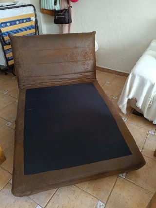 Sofá Cama Marrón