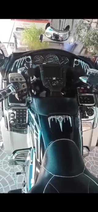 Honda Goldwing 1800 GL Negra y Plata