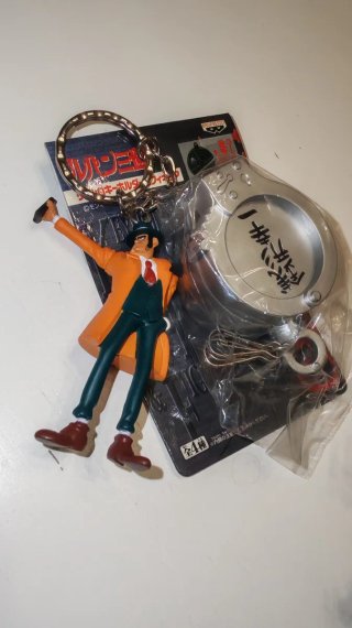 Portachiavi Lupin III Mini Figure Banpresto