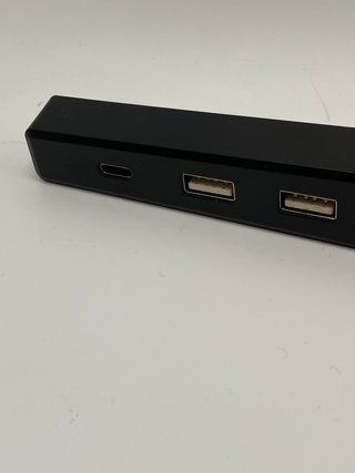 Hub USB 4 Porte + 1 USB-C Nero per Console, Pc