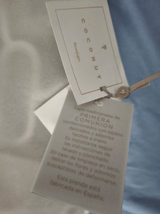 Traje de Comunión Niña COCONUT Beige