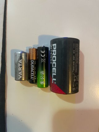 Lote Pilas Alcalinas Duracell, Procell, Varta